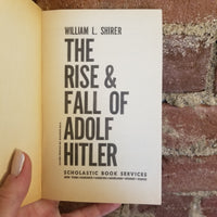 The Rise and Fall of Adolph Hitler - William Shirer 1973 Scholastic vintage PB