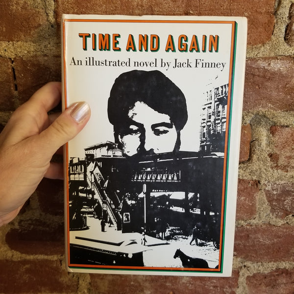 Time and Again - Jack Finney 1970 Simon & Schuster First Printing vintage HBDJ