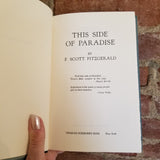 This Side of Paradise - F. Scott Fitzgerald 1948 Charles Scribner's Sons vintage HB