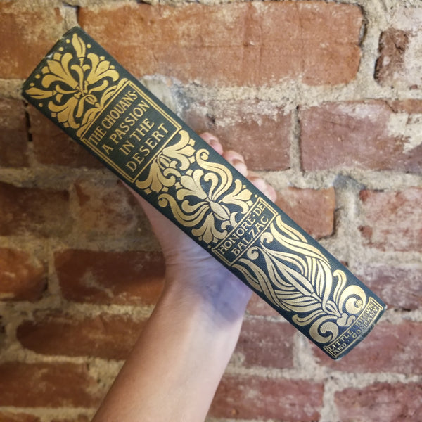 The Chouans / A Passion In The Desert - Honoré de Balzac 1907 Little, Brown & Co vintage HB
