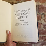 The Treasury of American Poetry - Nancy Sullivan 1978 International Collector's Library vintage HB