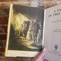 A Tale of Two Cities - Charles Dickens 1949 William Collins & Co Ltd UK edition vintage HBDJ