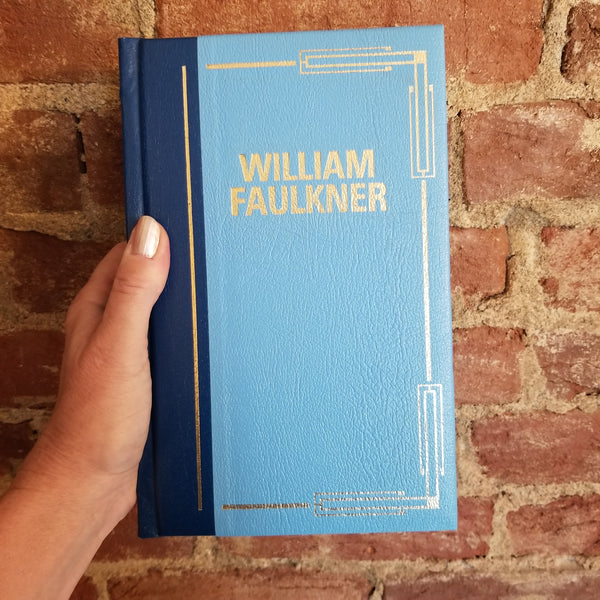 William Faulkner 4 Novels in One -1987 Amaranth Press Leather-bound HB