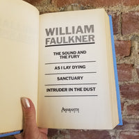 William Faulkner 4 Novels in One -1987 Amaranth Press Leather-bound HB