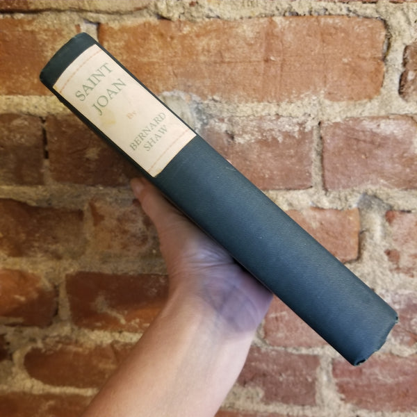 St. Joan - George Bernard Shaw 1929 Brentano's vintage HB