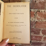 The Deerslayer - James Fenimore Cooper -A.L. Burt vintage hardback
