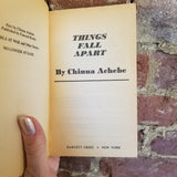 Things Fall Apart - Chinua Achebe  1959 Fawcett Crest vintage Paperback