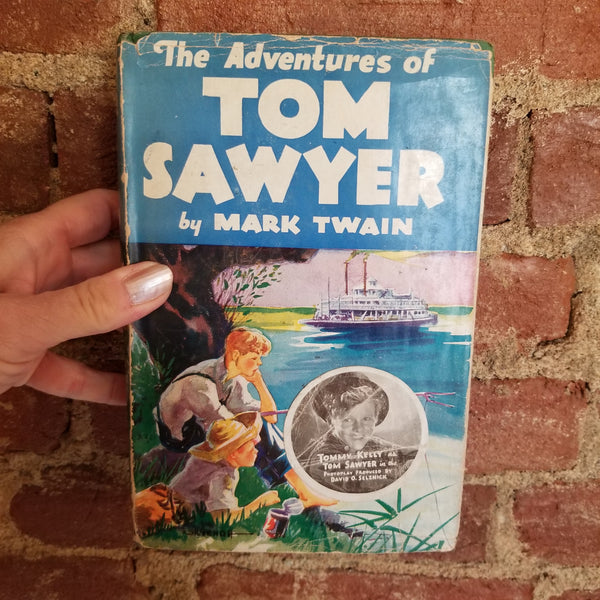 The Adventures of Tom Sawyer - Mark Twain 1920 Grosset & Dunlap Photoplay Vintage HBDJ