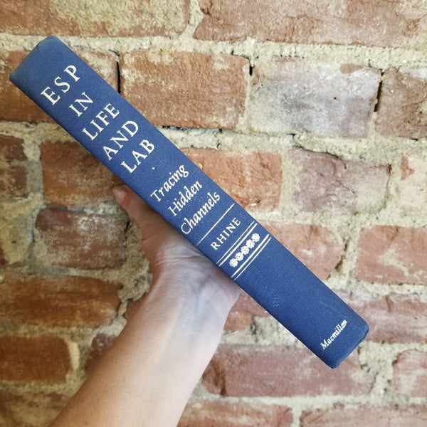 ESP in Life and Lab: Tracing Hidden Channels - Louisa E. Rhine 1968 The Macmillan Co vintage HB