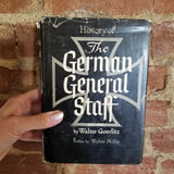 History of the German General Staff 1657-1945 - Walter Görlitz 1964 Frederick A Praeger vintage HBDJ