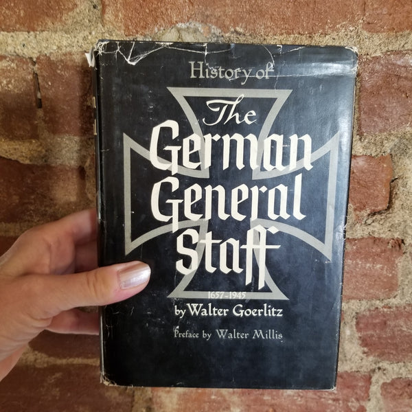 History of the German General Staff 1657-1945 - Walter Görlitz 1964 Frederick A Praeger vintage HBDJ