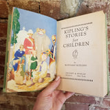 Kipling's Stories for Children - Rudyard Kipling - Grosset & Dunlap vintage HB