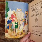 Kipling's Stories for Children - Rudyard Kipling - Grosset & Dunlap vintage HB