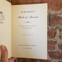 Audubon's Birds of America. Popular Edition- Ludlow Griscom 1950 The Macmillan Co First printing vintage HB