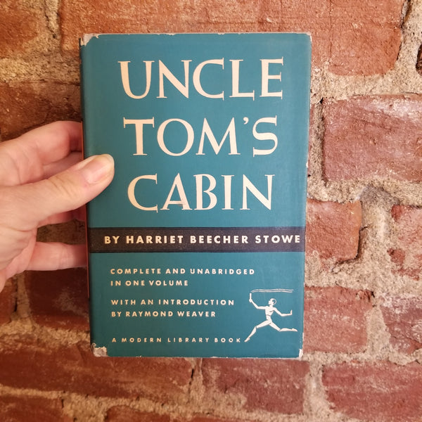 Uncle Tom's Cabin - Harriet Beecher Stowe -1938 Modern Library vintage HB