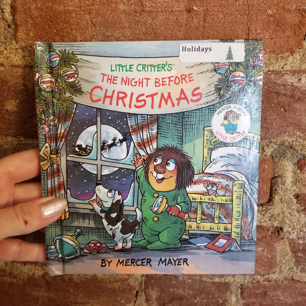Little Critter's the Night Before Christmas - Mercer Mayer 1992 Random House vintage HB