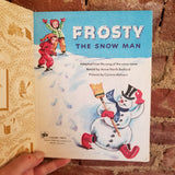 Frosty The Snowman (A Little Golden Book) - Annie North Bedford 1979 Western Publishing Co vintage HB