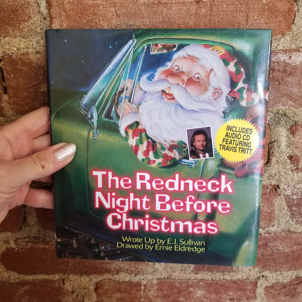 The Redneck Night Before Christmas - Ellen Sullivan 2007 Crane Hill HB+CD