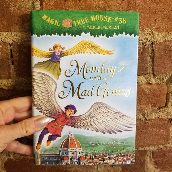 Monday with a Mad Genius - Mary Pope Osborne 2007 Random House First edition HBDJ