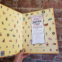 Find Santa Claus as He Brings Christmas Joy (Look & find books) 1991 Publications International HB