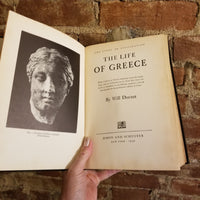 The Life of Greece: The Story of Civilization Series -Will Durant 1939 Simon & Schuster   vintage HB