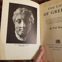 The Life of Greece: The Story of Civilization Series -Will Durant 1939 Simon & Schuster   vintage HB