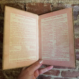 Reed's Word Lessons - Alonzo Reed 1890 Effingham Maynard & Co Publishers vintage HB