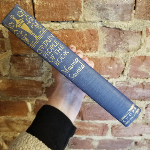 Certain People of the Book - Maurice Samuel 1955  Alfred A Knopf SIGNED First edition HB