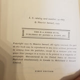 Certain People of the Book - Maurice Samuel 1955  Alfred A Knopf SIGNED First edition HB