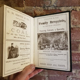 Dr. Chase's Recipes: Or, Information for Everybody- Alvin Wood Chase 1866 Facsimile HB