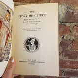 The Story of Greece - Mary MacGregor - Frederick A Stokes Co vintage HB