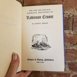 Robinson Crusoe - Daniel Defoe -Grosset & Dunlap vintage hardback