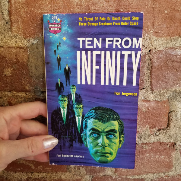 Ten from Infinity - Ivar Jorgensen 1963 Monarch Books #297 vintage PB