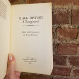 Black History: A Reappraisal - Melvin Drimmer 1969 Anchor Books PB
