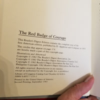 The Red Badge of Courage - Stephen Crane 1983 Reader's Digest - World's Best Reading hardback