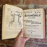 Audels New Automobile Guide for Mechanics, Operators and Servicemen - Frank Graham 1963 Theo Audel & Co vintage HB