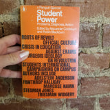 Student Power: Problems, Diagnosis, Action - Robin Blackburn 1969 Penguin Books vintage PB
