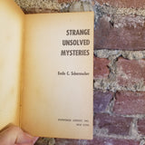 More Strange Unsolved Mysteries - Emile Schurmacher 1967 Paperback Library vintage PB