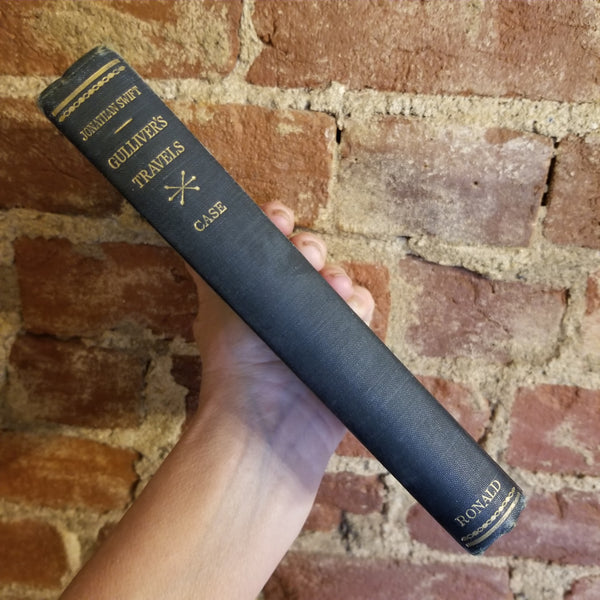 Gulliver's Travels - Jonathan Swift, Arthur Case  1938 The Ronald Press vintage HB