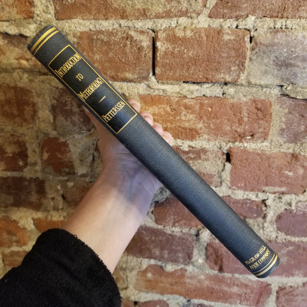 Introduction to Meteorology - Sverre Petterssen 1941 McGraw-Hill First edition vintage HB maps