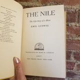 The Nile: The Life-Story of a River - Emil Ludwig 1937 Viking Press vintage HB