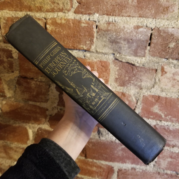 European Journey - Philip Gibbs 1934 The Literary Guild vintage HB