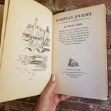 European Journey - Philip Gibbs 1934 The Literary Guild vintage HB