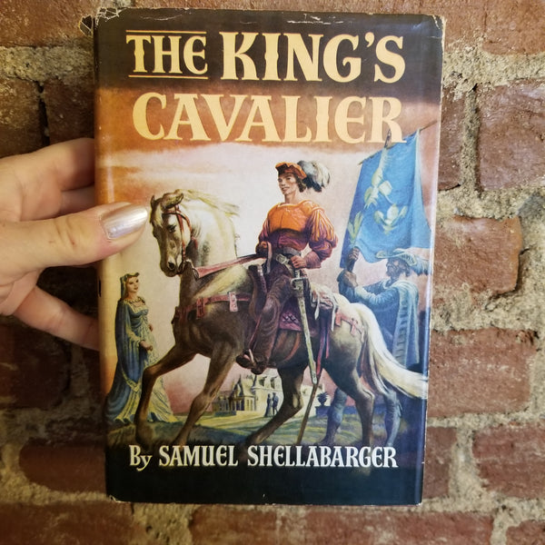 The King's Cavalier - Samuel Shellabarger 1950 Little,Brown & Co vintage HBDJ