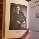 The Complete Poems of Robert Louis Stevenson: A Child's Garden of Verses, Underwoods, - Robert Louis Stevenson 1923 Charles Scribner's Sons vintage HB