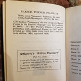 The Golden Treasury of the Best Songs and Lyrical Poems in the English Language - Francis Turner Palgrave 1916 Humphrey Milford vintage HB