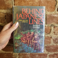 Behind Japanese Lines: With the OSS in Burma - Richard Dunlop 1979 Rand McNally HBDJ