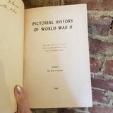 Pictorial History of World War II Volume 1 The War in Europe - Veterans' of Foreign Wars 1953 Veterans Historical Book Service HB