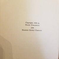 Masonic Soldiers of Fortune- William M. Stuart 1928 Macoy Publishing and Masonic Supply Co. vintage HB