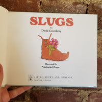 Slugs - David T. Greenberg 1983 Little, Brown & Co SIGNED vintage HB